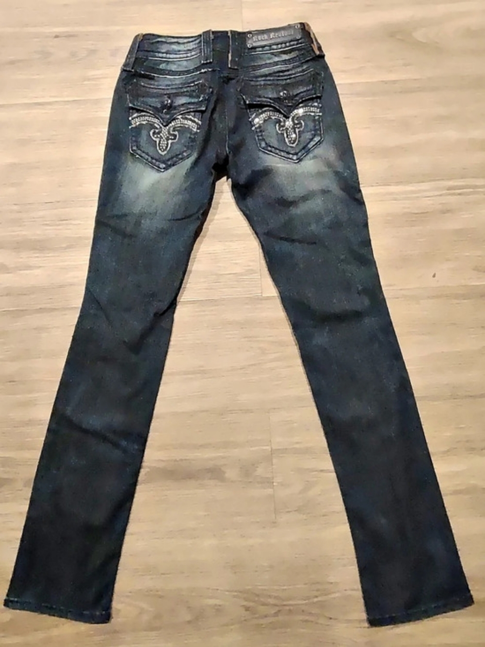 Rock Revival Gwen Bootcut Jeans Women's Waist 32 Black